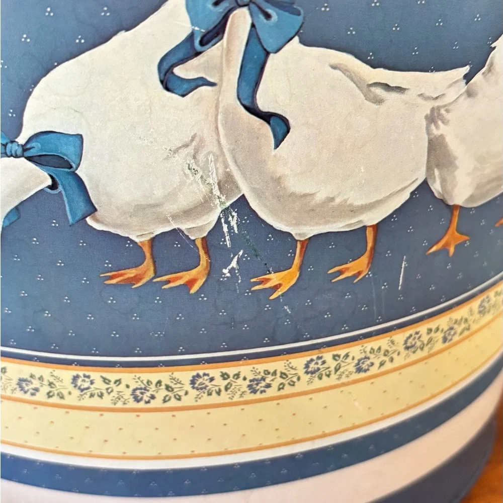 Vintage Blue Goose Canister